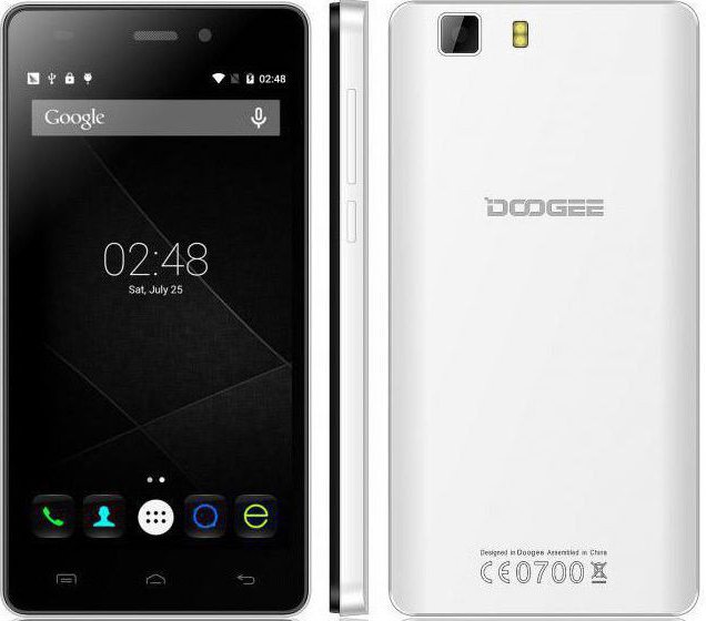 Doogee X5: yleiskatsaus, tekniset tiedot ja arvostelut